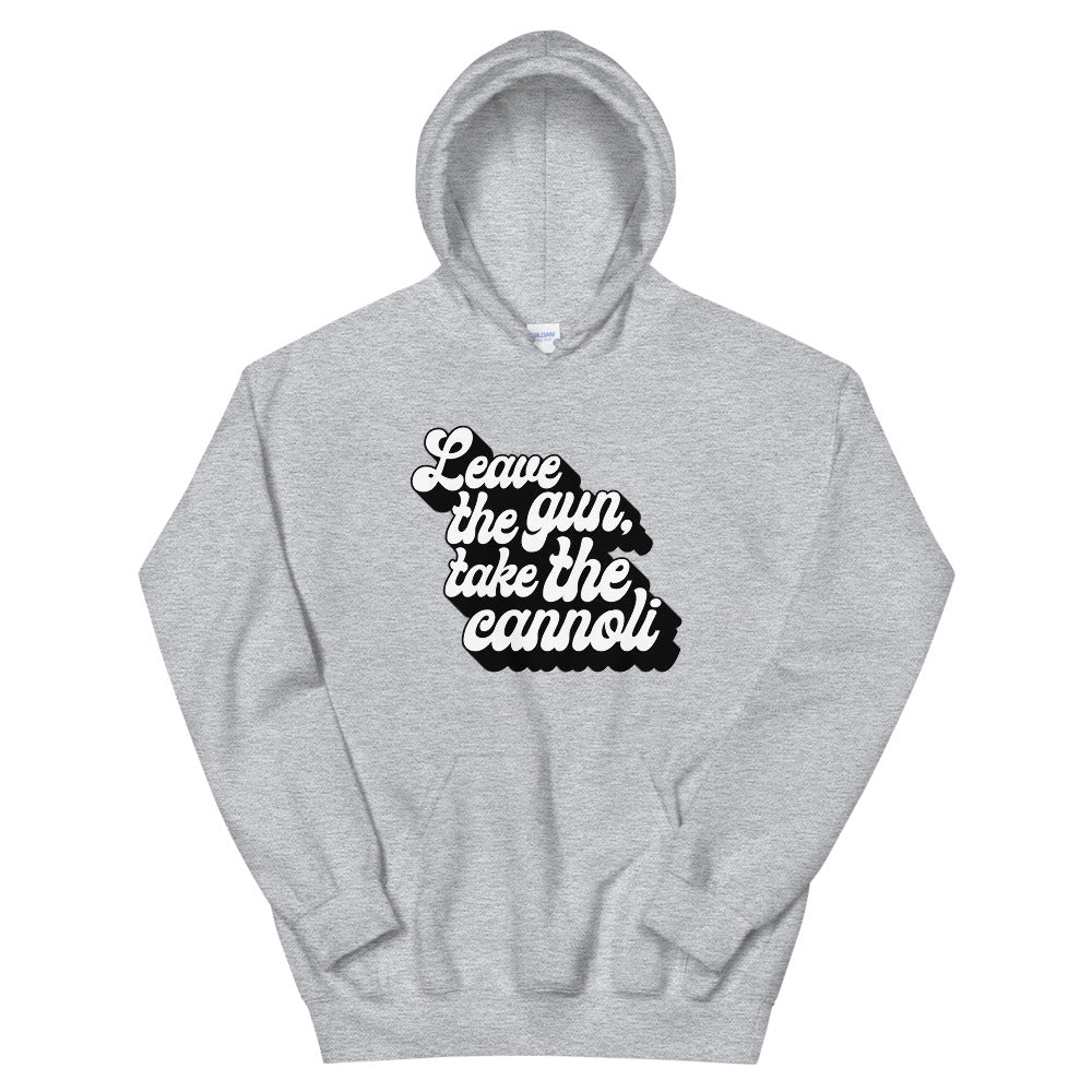 Leave The Gun Take The Cannoli Men's Hoodie