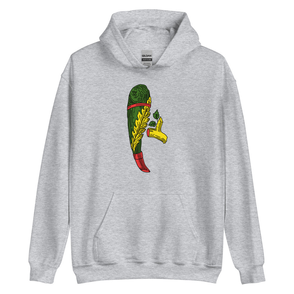 Sicilian Ace of Clubs / Asso Di Bastoni Women’s Hoodie