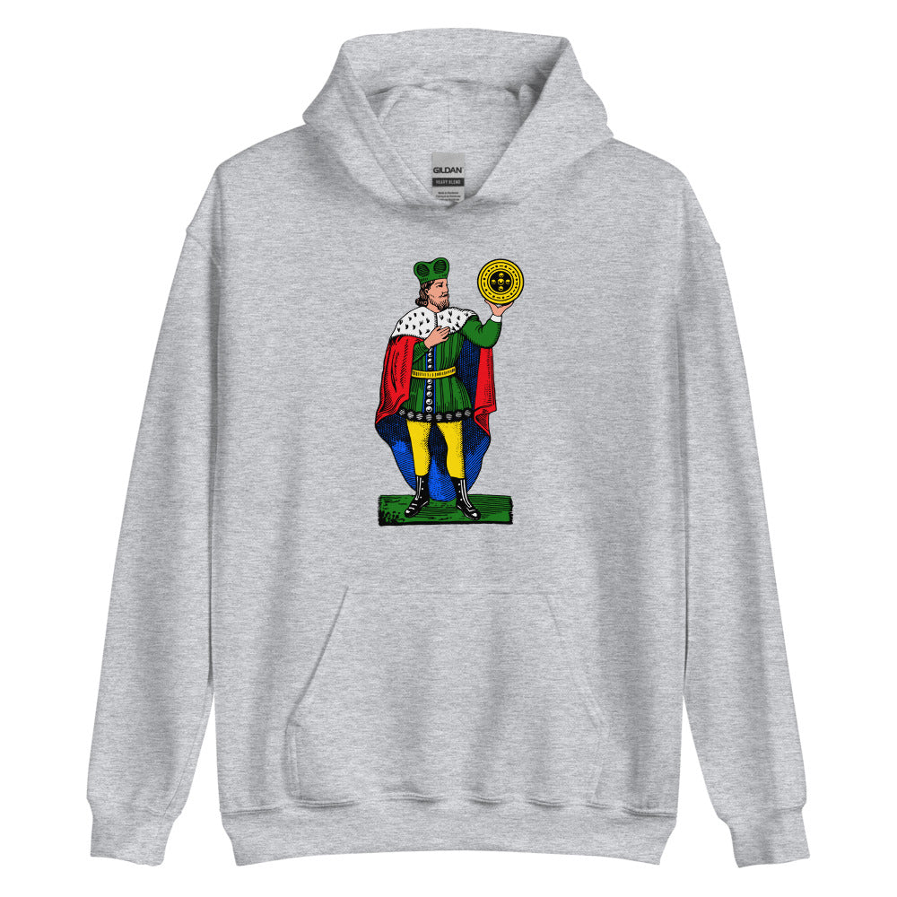 Sicilian King of Coins / Re Di Denari Men’s Hoodie