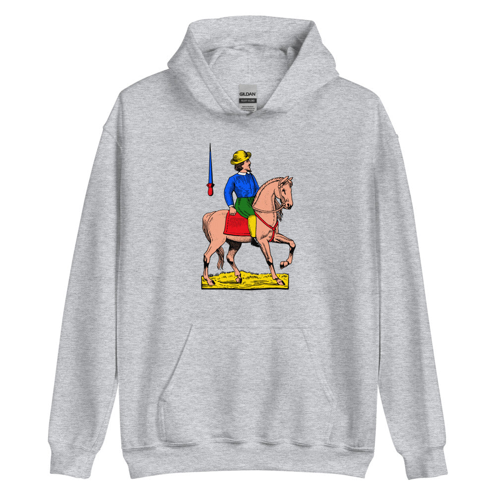 Sicilian Horse of Swords / Cavaliere Di Spade Men’s Hoodie