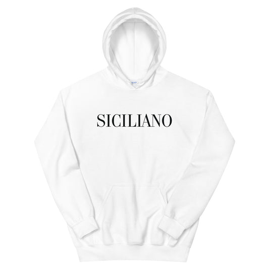 Siciliano Black Logo Men's Hoodie