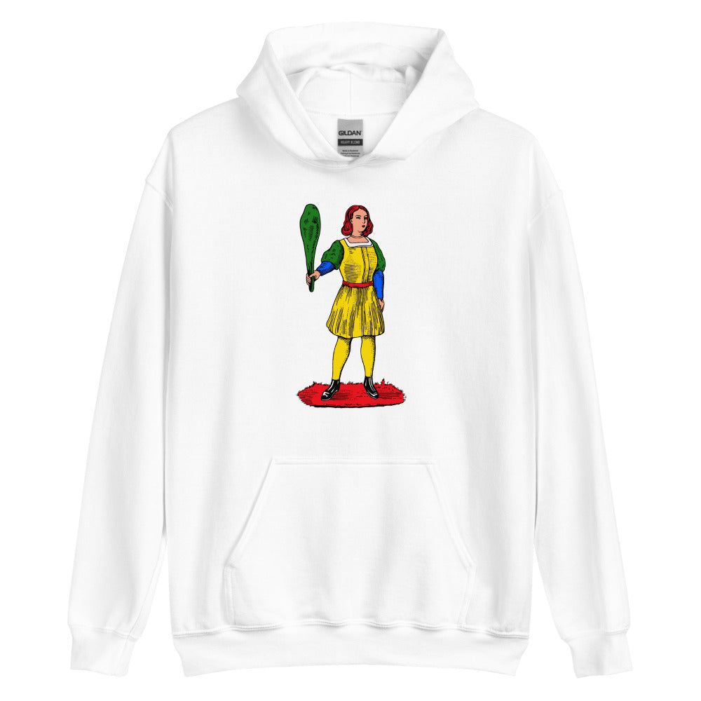 Sicilian Queen of Clubs / La Donna Di Bastoni Women’s Hoodie