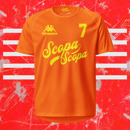 Yellow Sette Bello Scopa Scopa Football (Soccer) Jersey