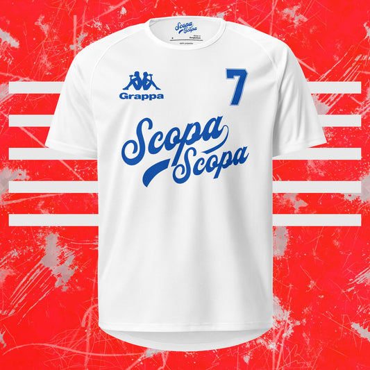 Azzurri Sette Bello Scopa Scopa Football (Soccer) Jersey