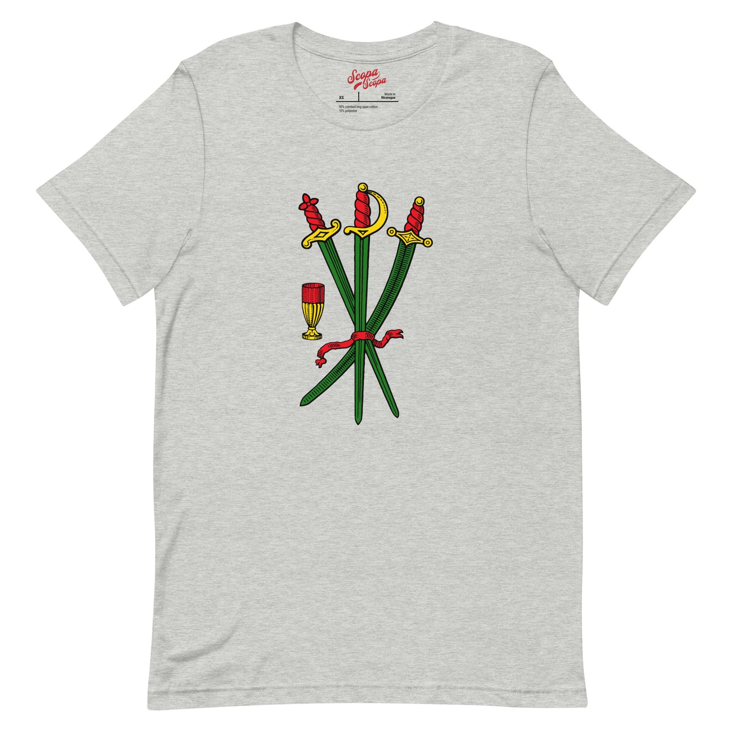 Sicilian Three of Swords Women's T-shirt