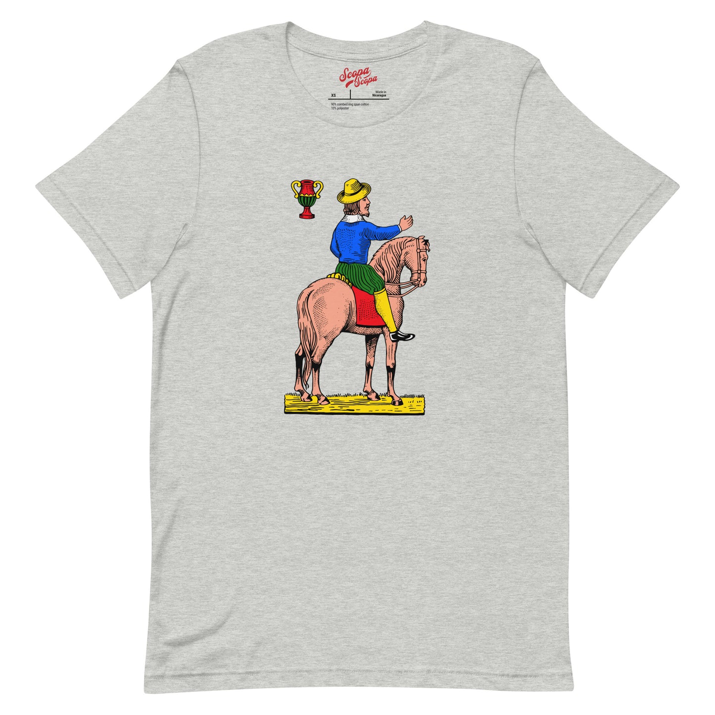 Sicilian Horse of Cups Men's T-Shirt