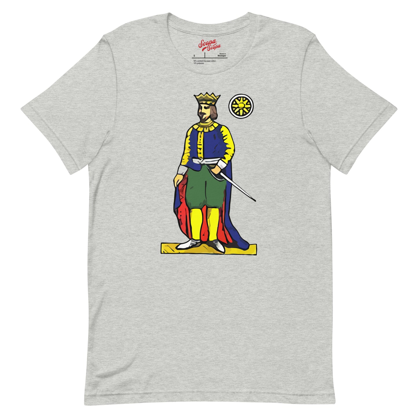 Vintage Italian King of Swords Men's T-Shirt