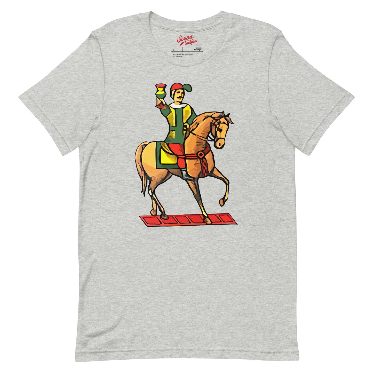 Vintage Italian Horse of Cups Men's T-Shirt