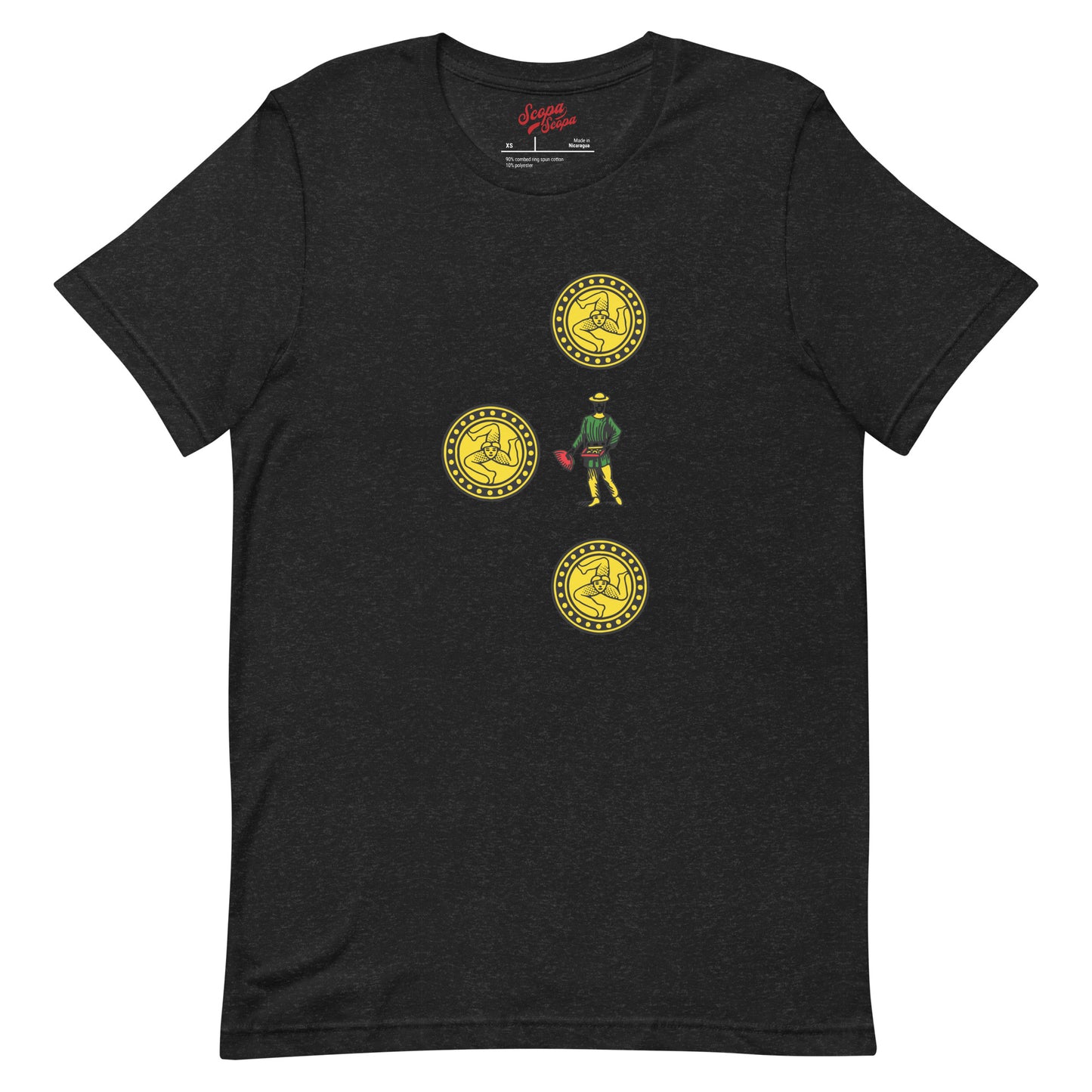 Sicilian Three of Coins Women's T-Shirt