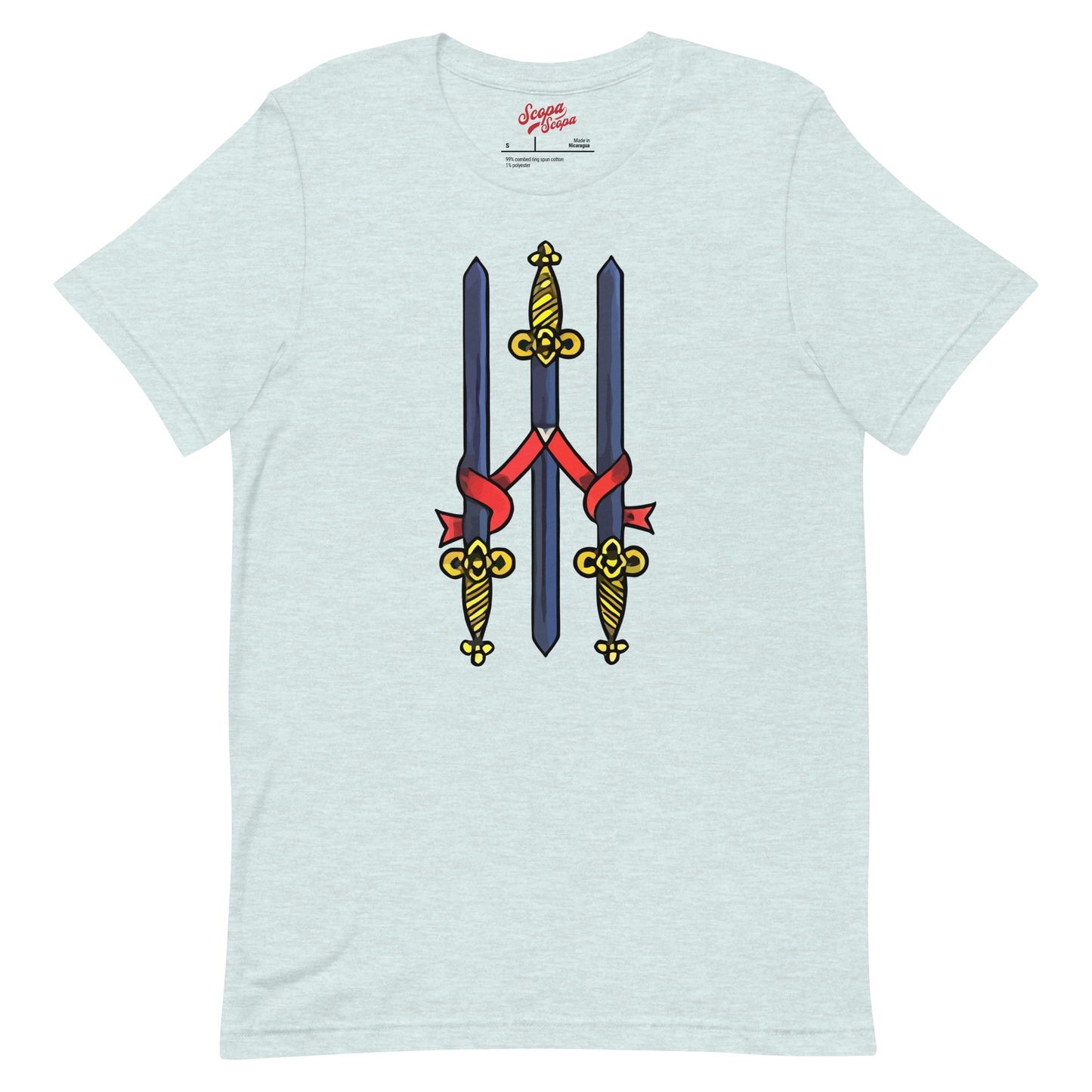 Vintage Three of Swords Men's T-Shirt