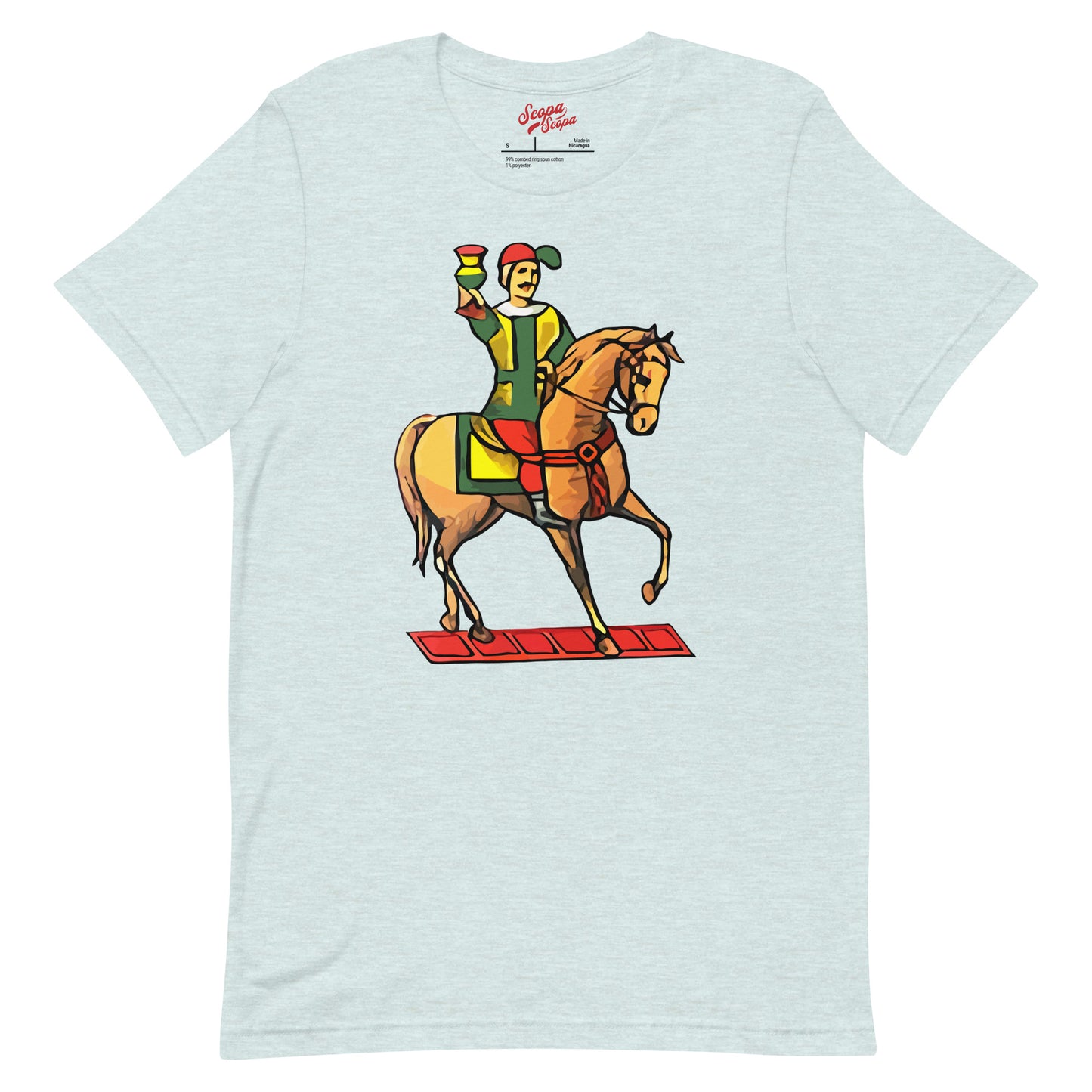 Vintage Italian Horse of Cups Men's T-Shirt