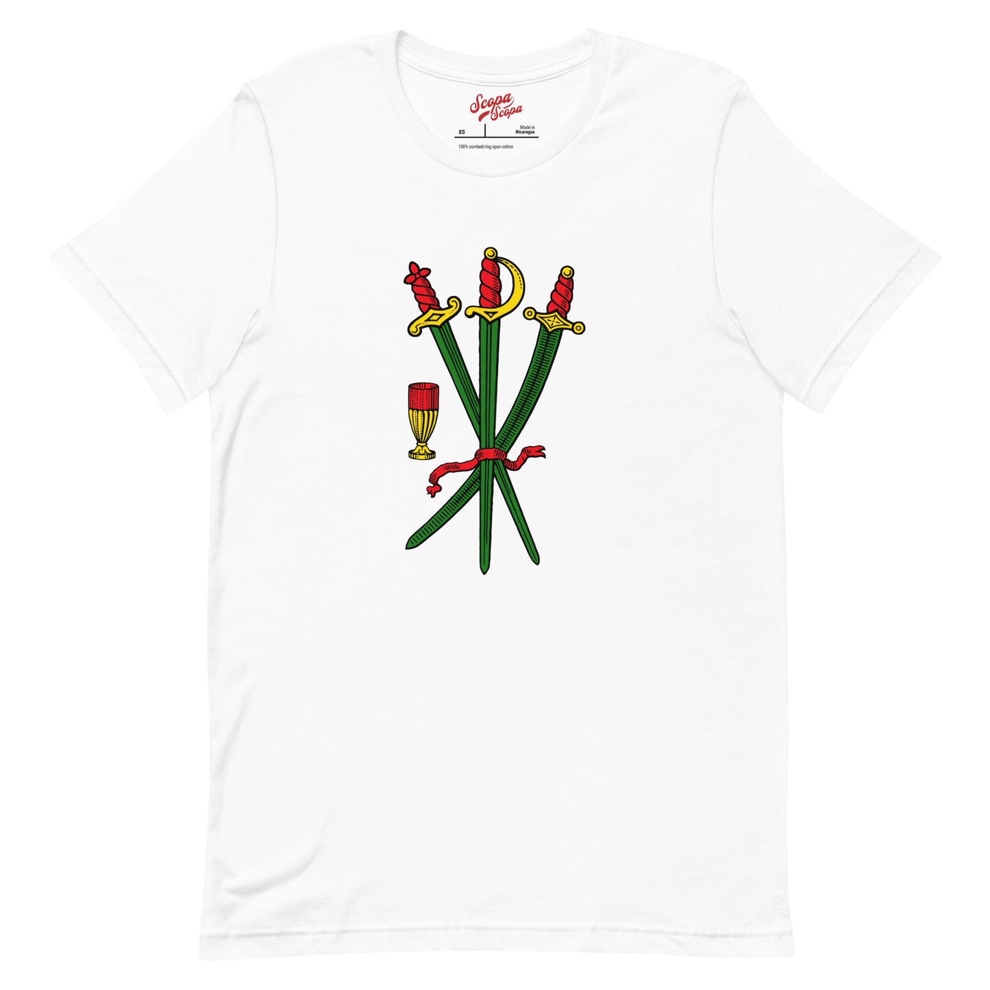 Sicilian Three of Swords Women's T-shirt