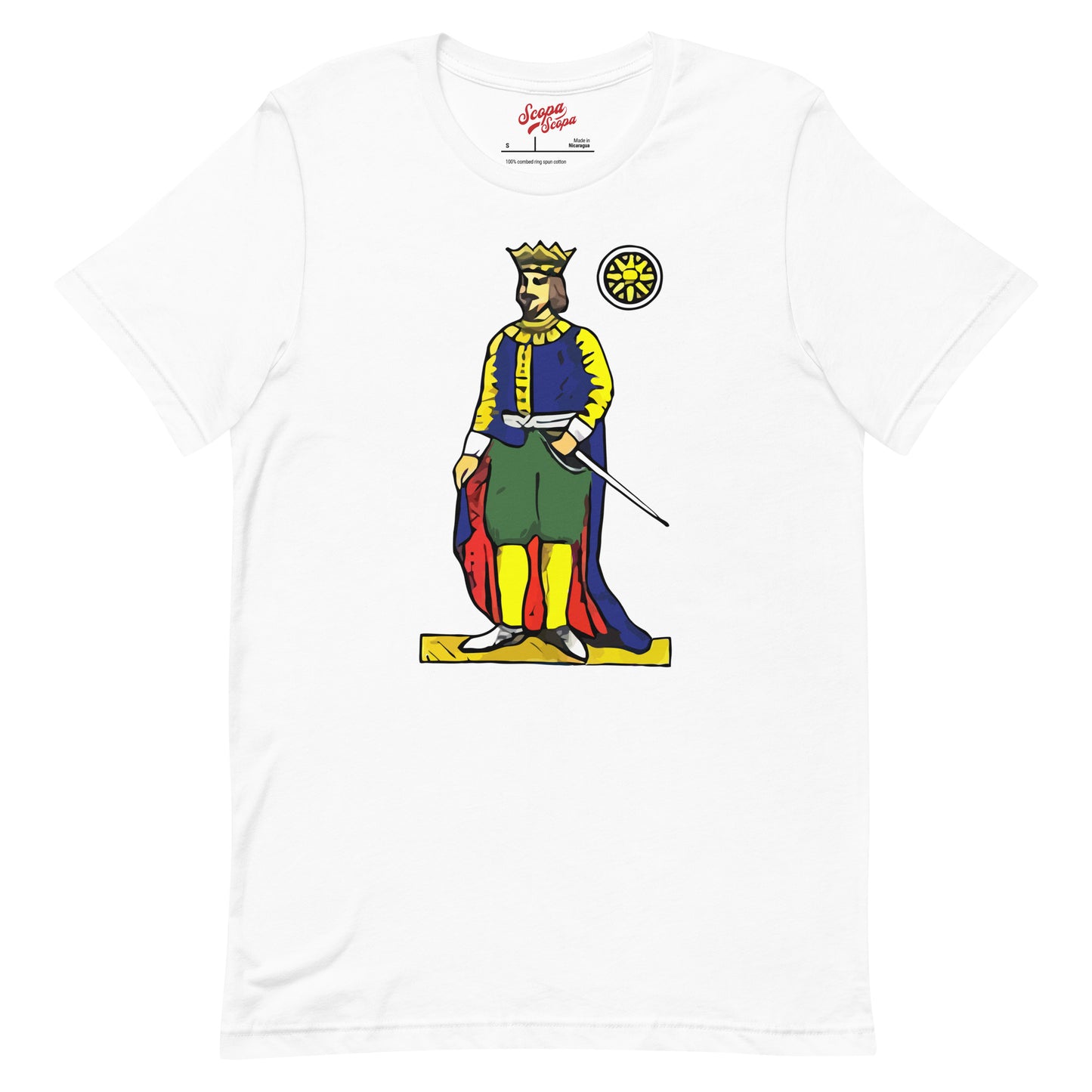 Vintage Italian King of Swords Men's T-Shirt