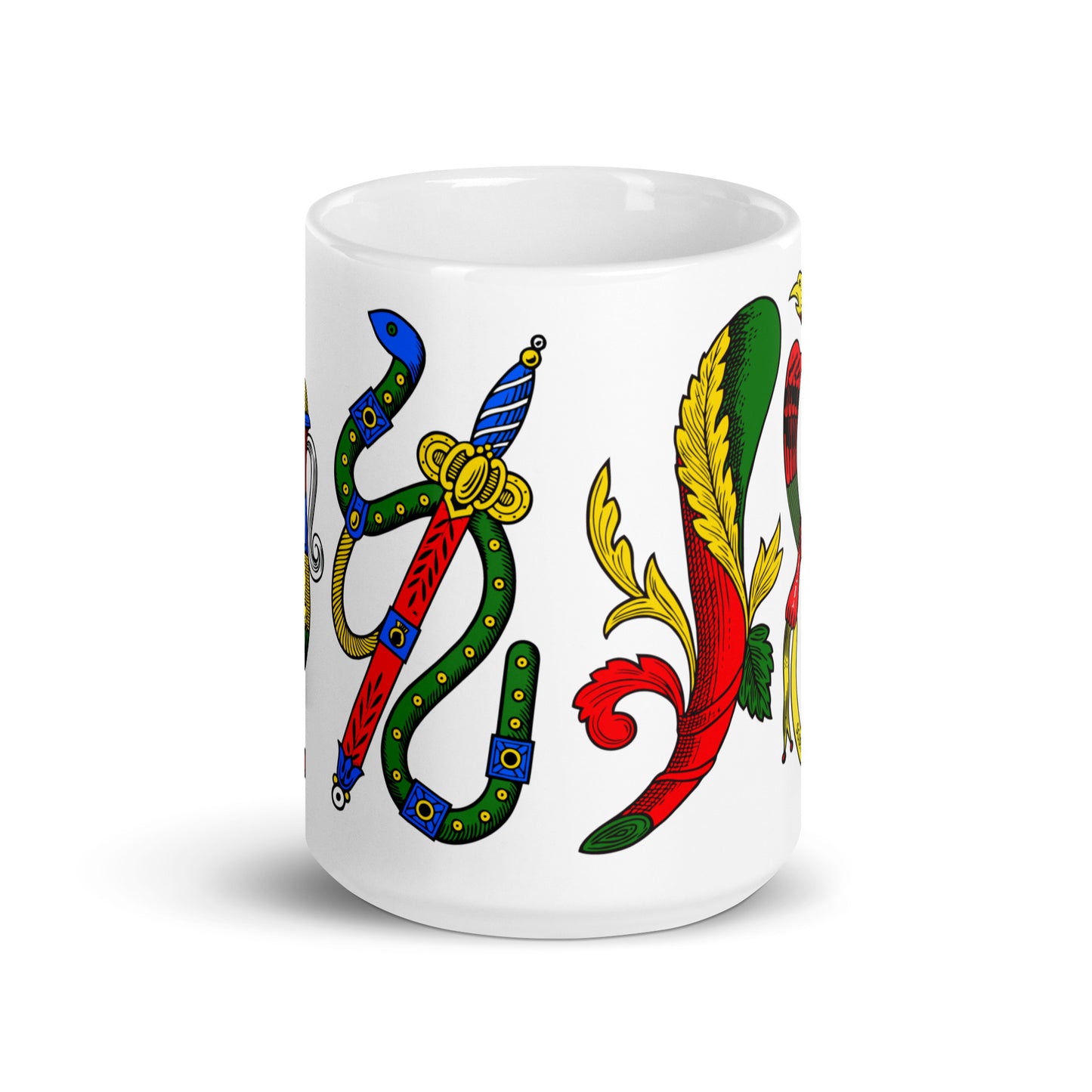 All The Neapolitan Aces Ceramic Coffee Mug