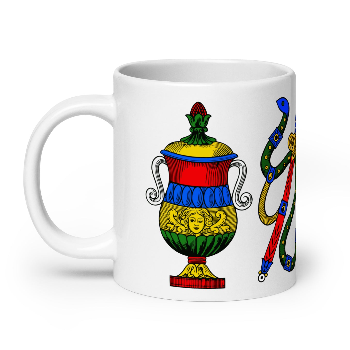 All The Neapolitan Aces Ceramic Coffee Mug